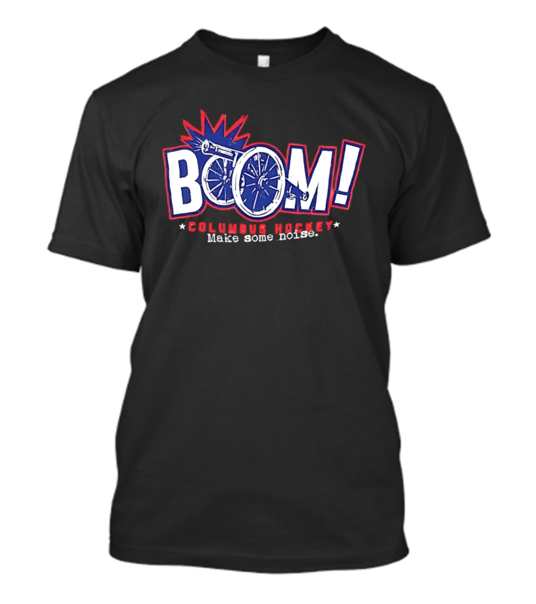 Boom Columbus Hockey Make Some Noise T-Shirt