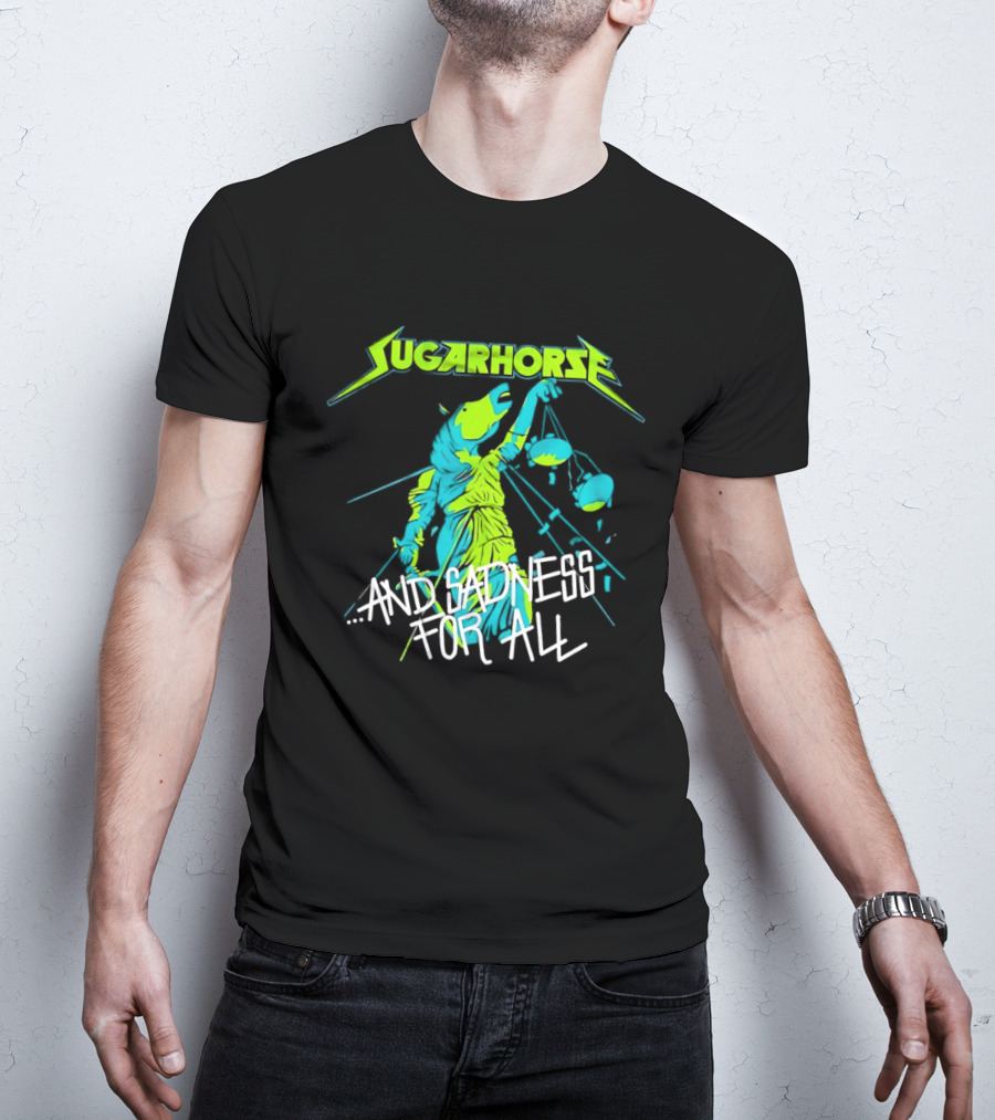Sugarhorse And Sadness For All Statue T-Shirt