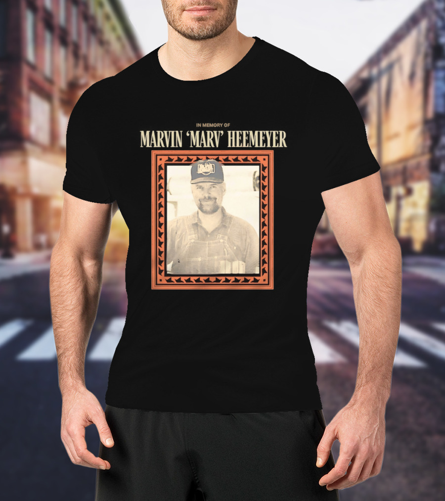 Marvin Heemeyer Memory Overalls And Cap T-Shirt