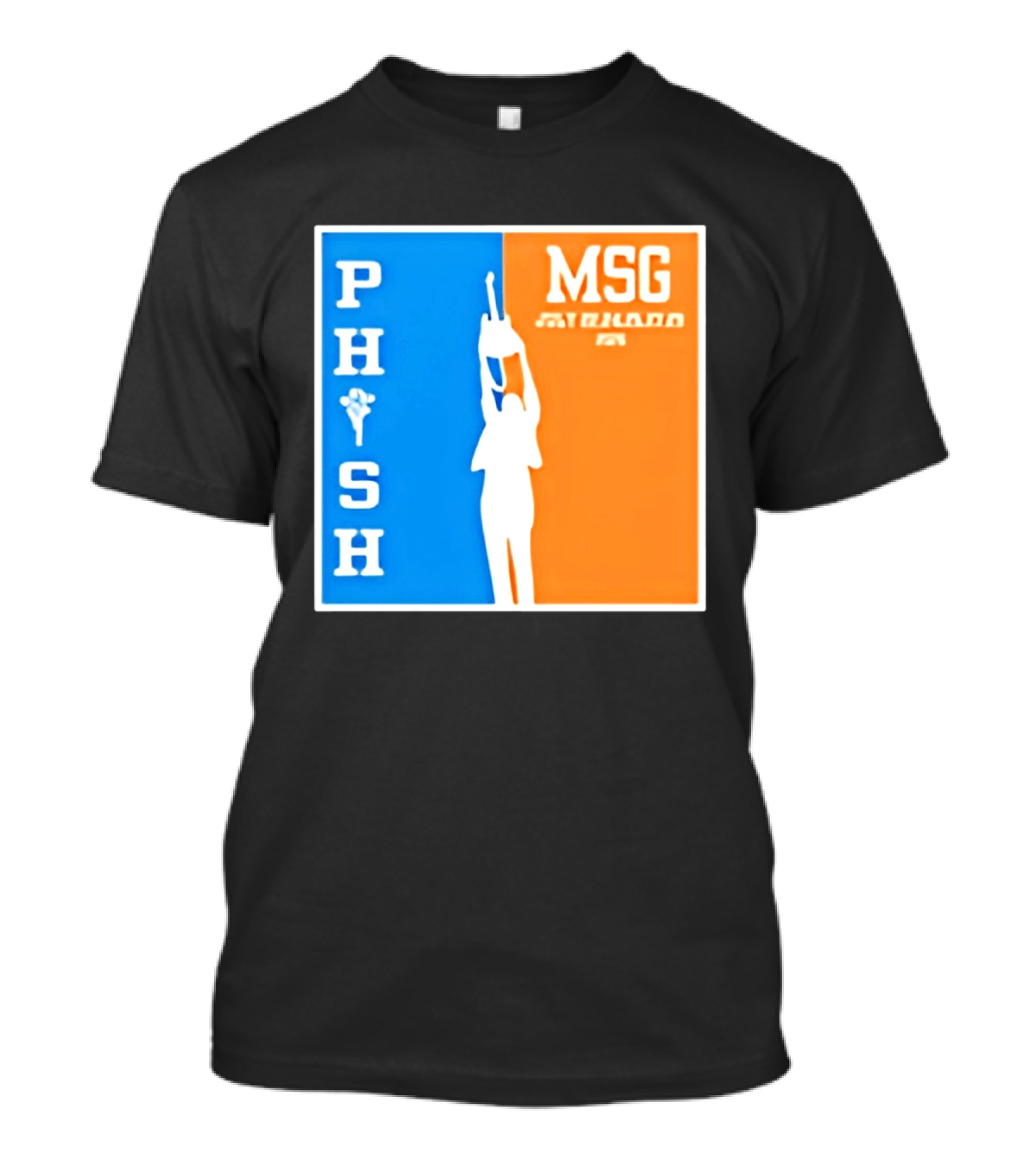 PHISH MSG Silhouette Guitar Concert Event T-Shirt