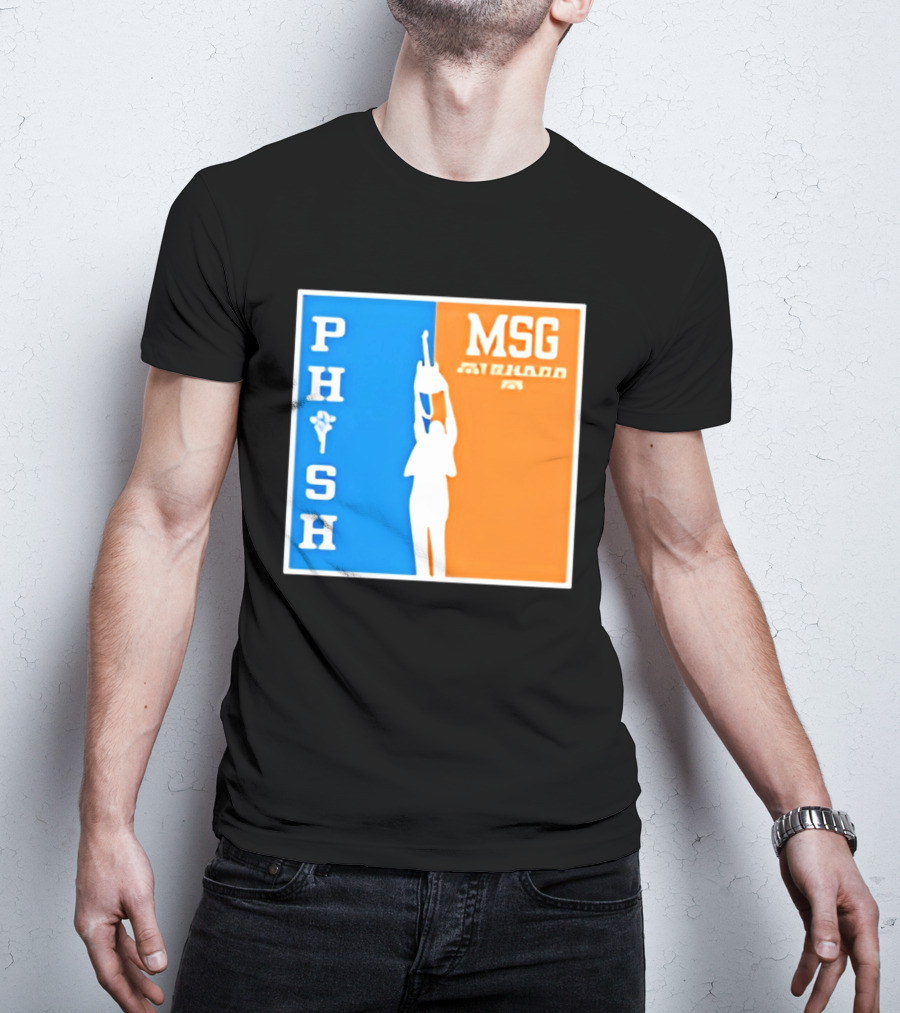 PHISH MSG Silhouette Guitar Concert Event T-Shirt