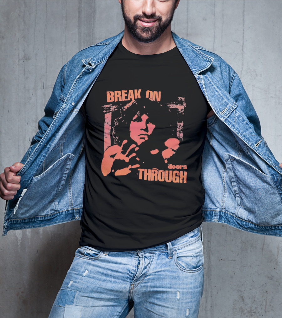 Break On Through The Doors Vintage Music T-Shirt