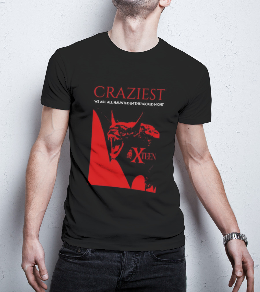 Craziest We Are All Haunted In The Wicked Night Xteen Devil T-Shirt