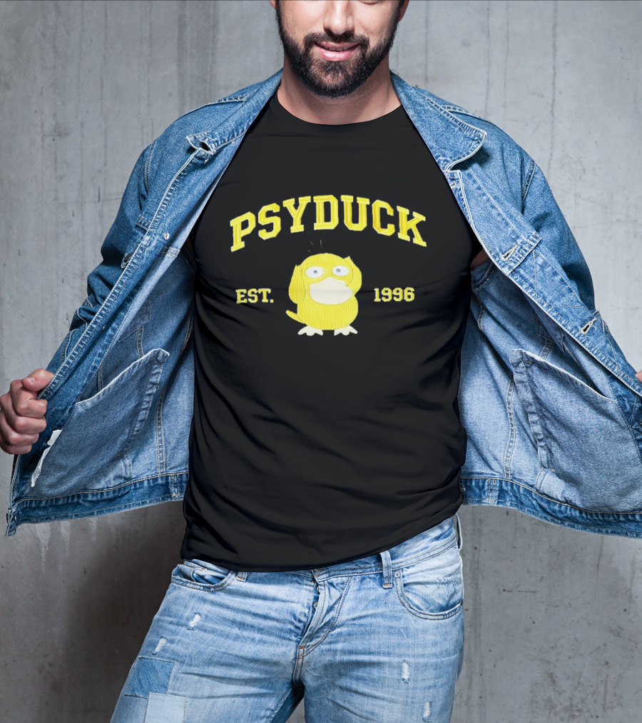 Psyduck Est 1996 Vintage Yellow T-Shirt