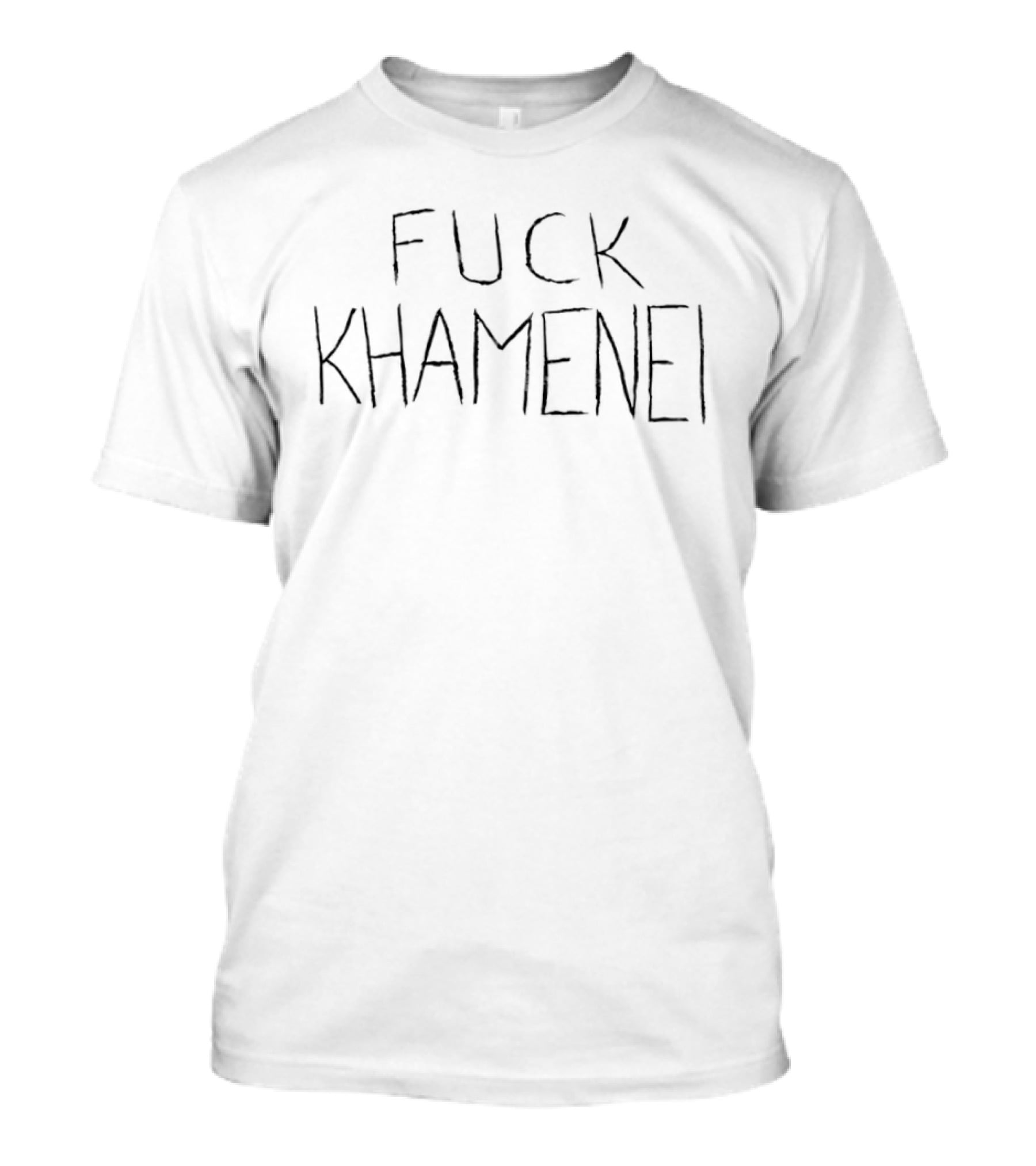 Free Iran Fuck Khamenei Protest Message T-Shirt