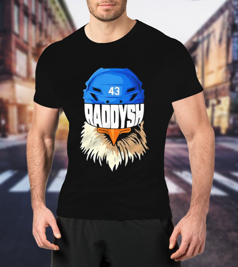 Tampa Bay Lightning Raddysh Bald Eagle 43 Helmet T-Shirt