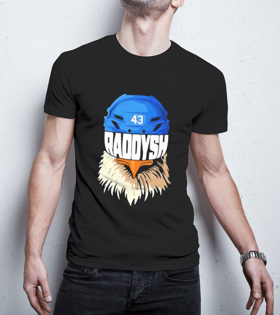 Tampa Bay Lightning Raddysh Bald Eagle 43 Helmet T-Shirt