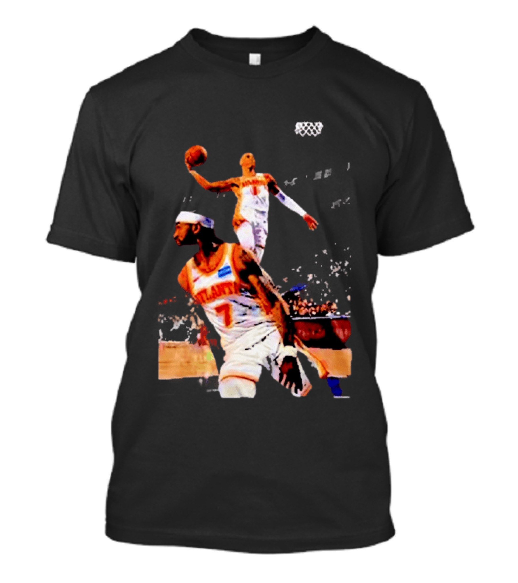 Nickeil Alexander Walker Jalen Johnson Slam Dunk Atlanta Hawks Basketball T-Shirt
