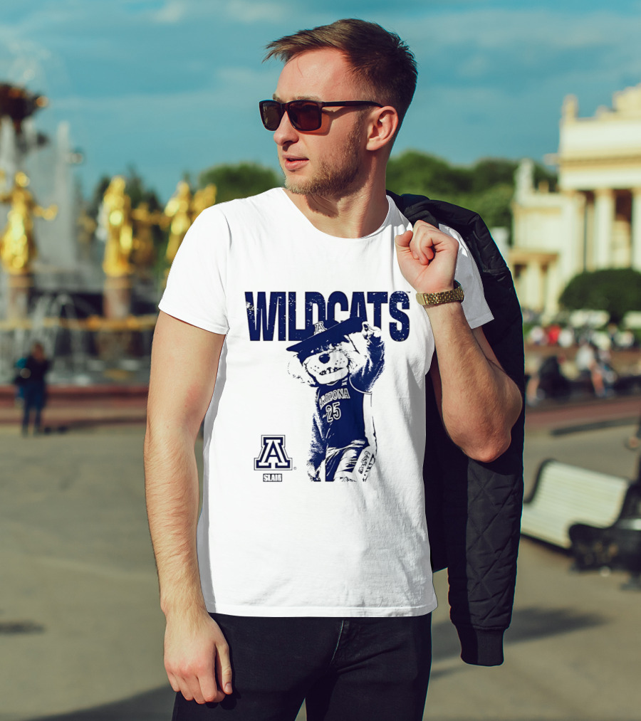 Arizona Wildcats Slam Mascot Spirit T-Shirt