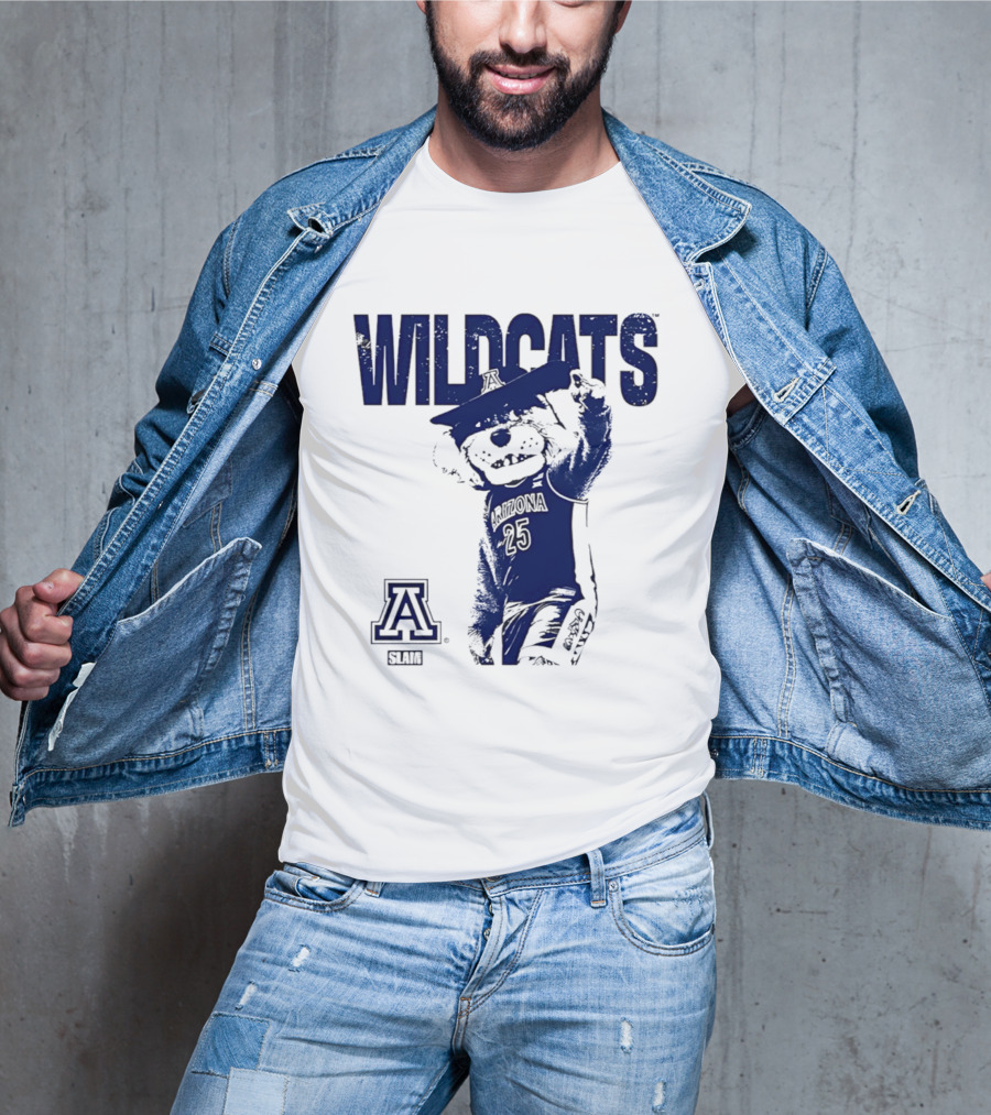 Arizona Wildcats Slam Mascot Spirit T-Shirt