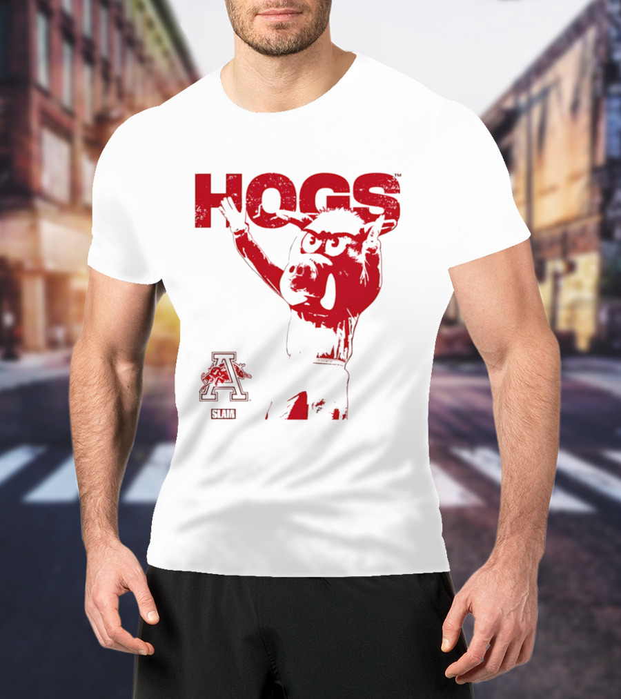 Arkansas Hogs Slam A Mode T-Shirt