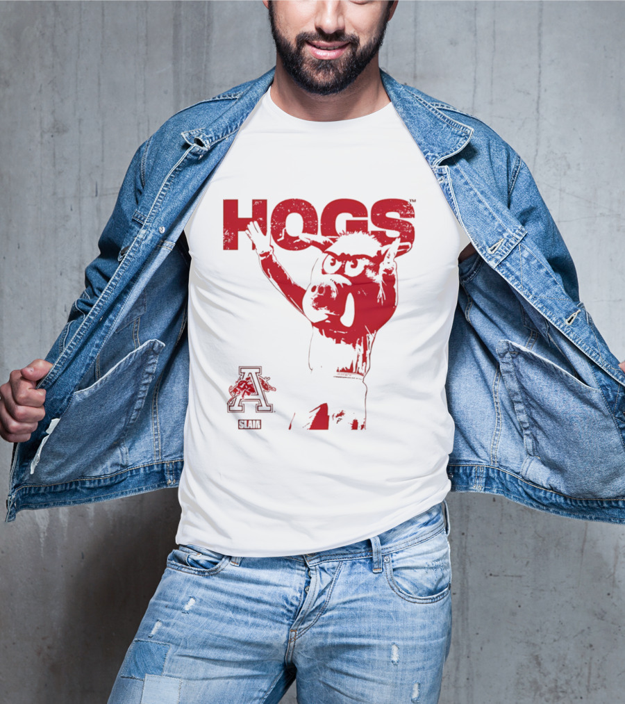Arkansas Hogs Slam A Mode T-Shirt