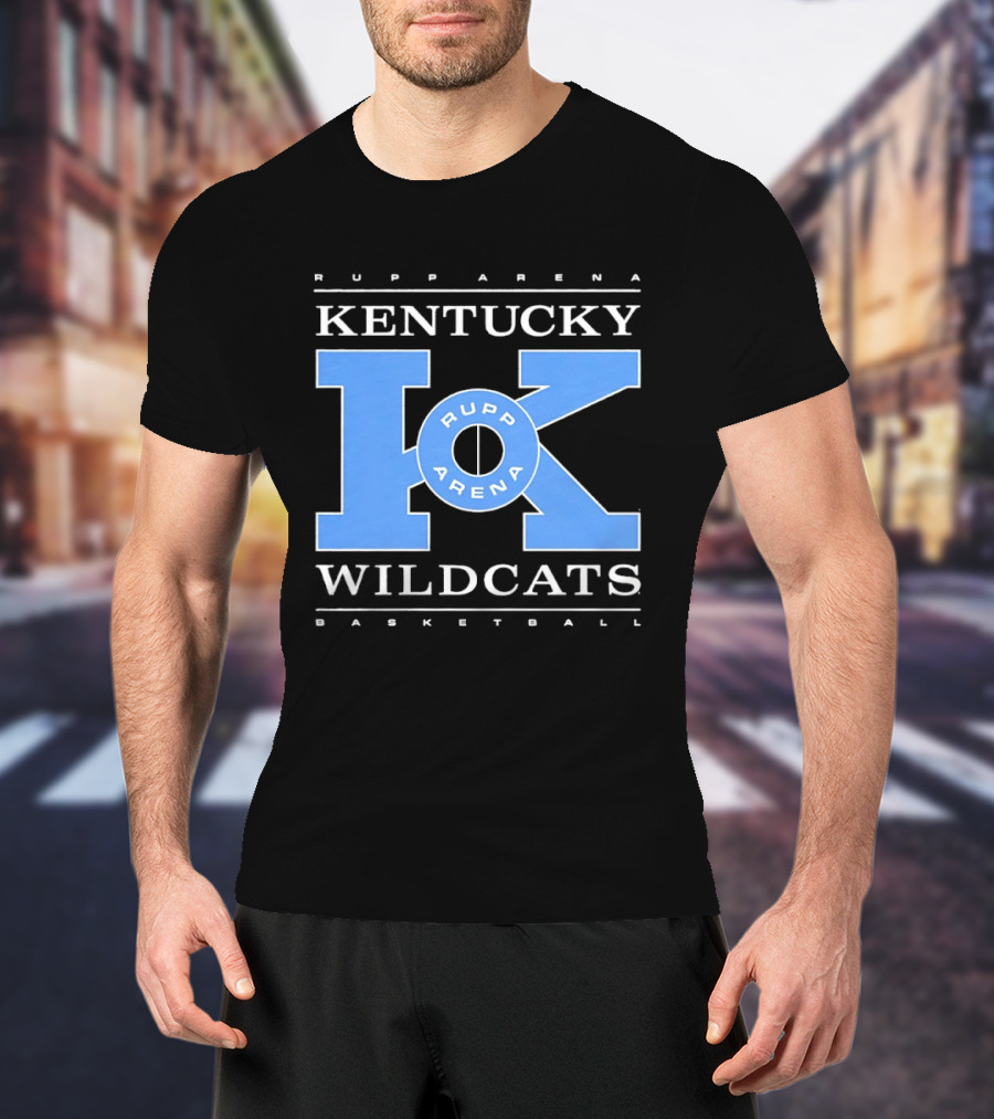 Rupp Arena Kentucky Wildcats Basketball Big K T-Shirt