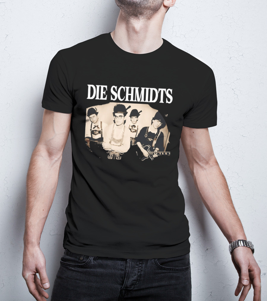 Die Schmidts Oktoberfest Band Bavarian Attire T-Shirt