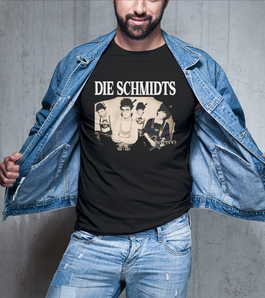 Die Schmidts Oktoberfest Band Bavarian Attire T-Shirt
