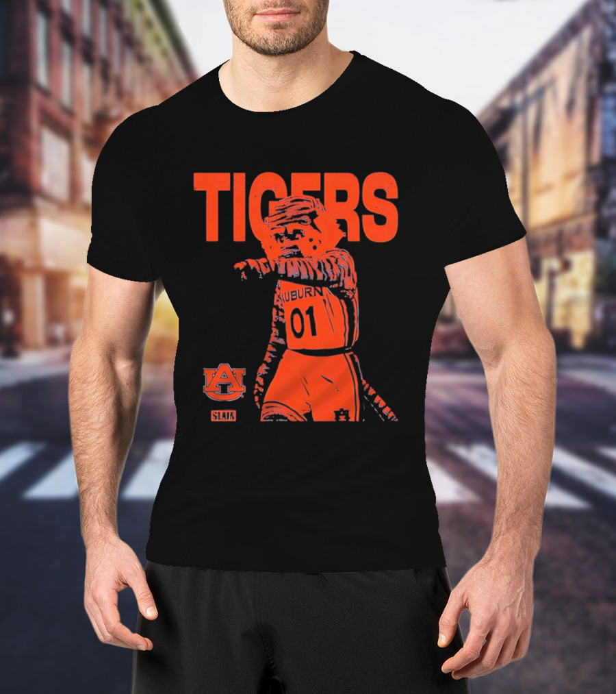 Auburn Tigers 01 Slam Auburn Sports Team T-Shirt