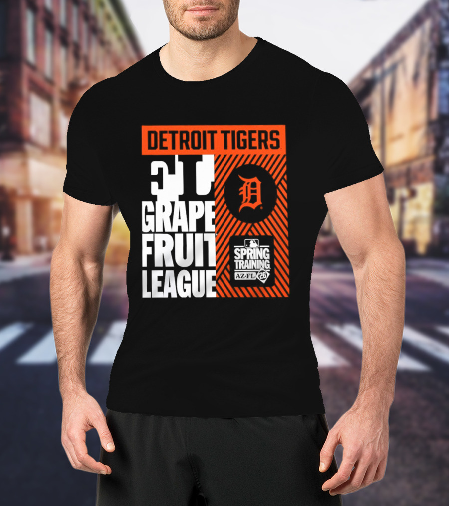 Detroit Tigers Grapefruit League Spring Training 2026 T-Shirt