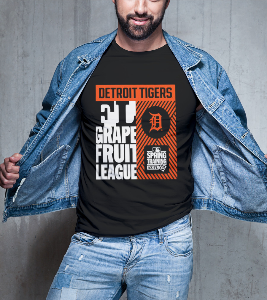 Detroit Tigers Grapefruit League Spring Training 2026 T-Shirt