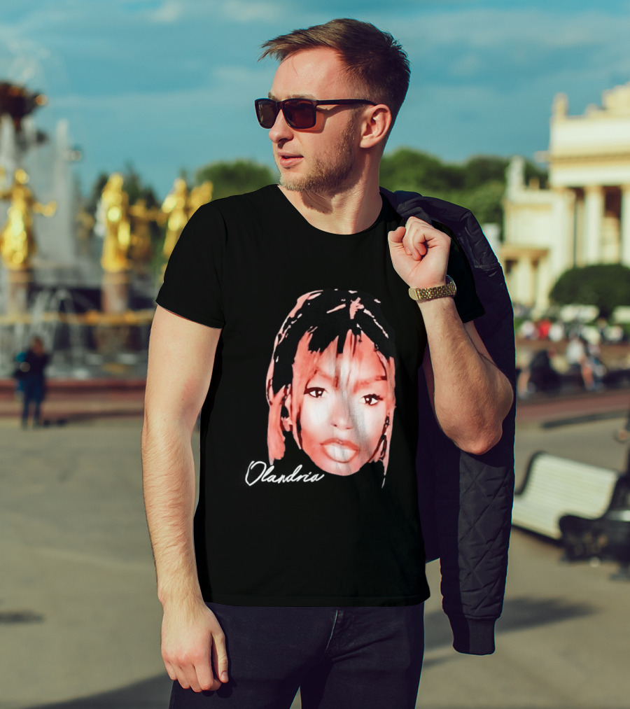 Olandria Carthen Big Face Bold Expression Trend T-Shirt