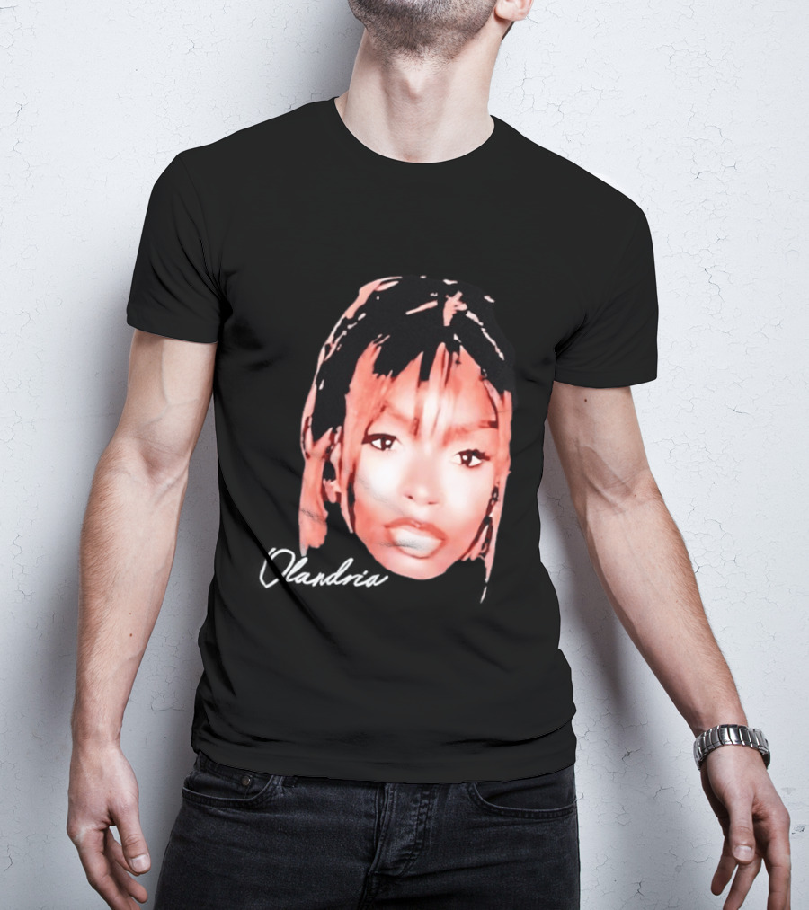 Olandria Carthen Big Face Bold Expression Trend T-Shirt