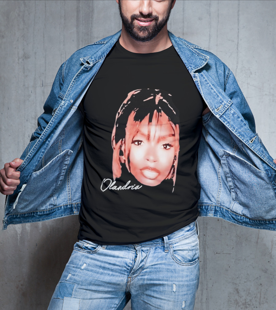 Olandria Carthen Big Face Bold Expression Trend T-Shirt