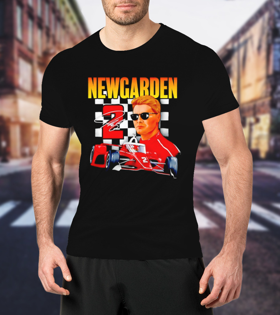 Newgarden No 2 Racing Team Penske Dallara Chevrolet IndyCar Series T-Shirt
