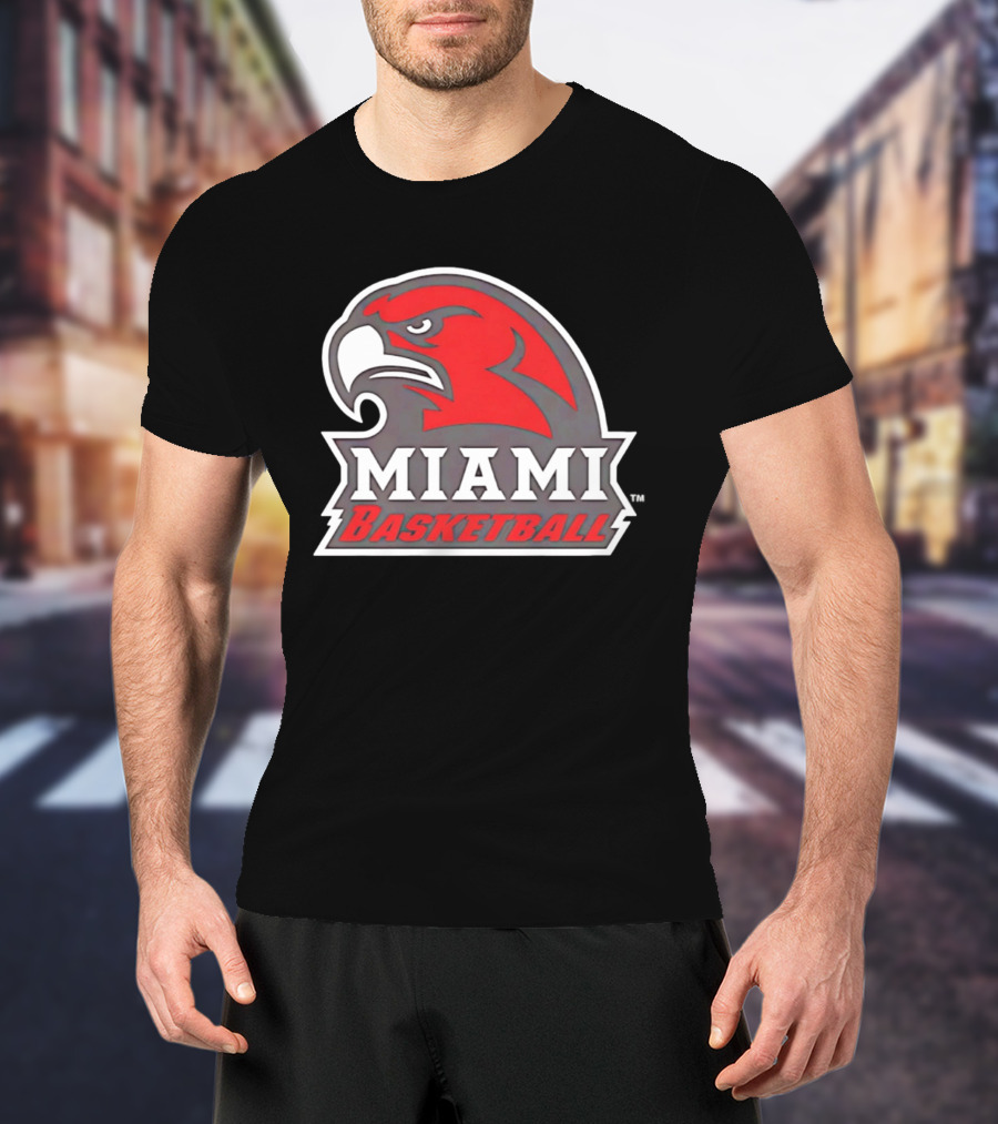 Miami RedHawks Basketball Team 2026 T-Shirt