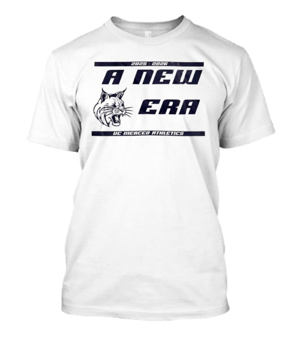 UC Merced Athletics 2025 2026 A New Era Bobcat T-Shirt