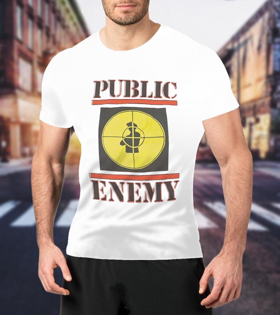 Eric Sohn Public Enemy Iconic Target T-Shirt