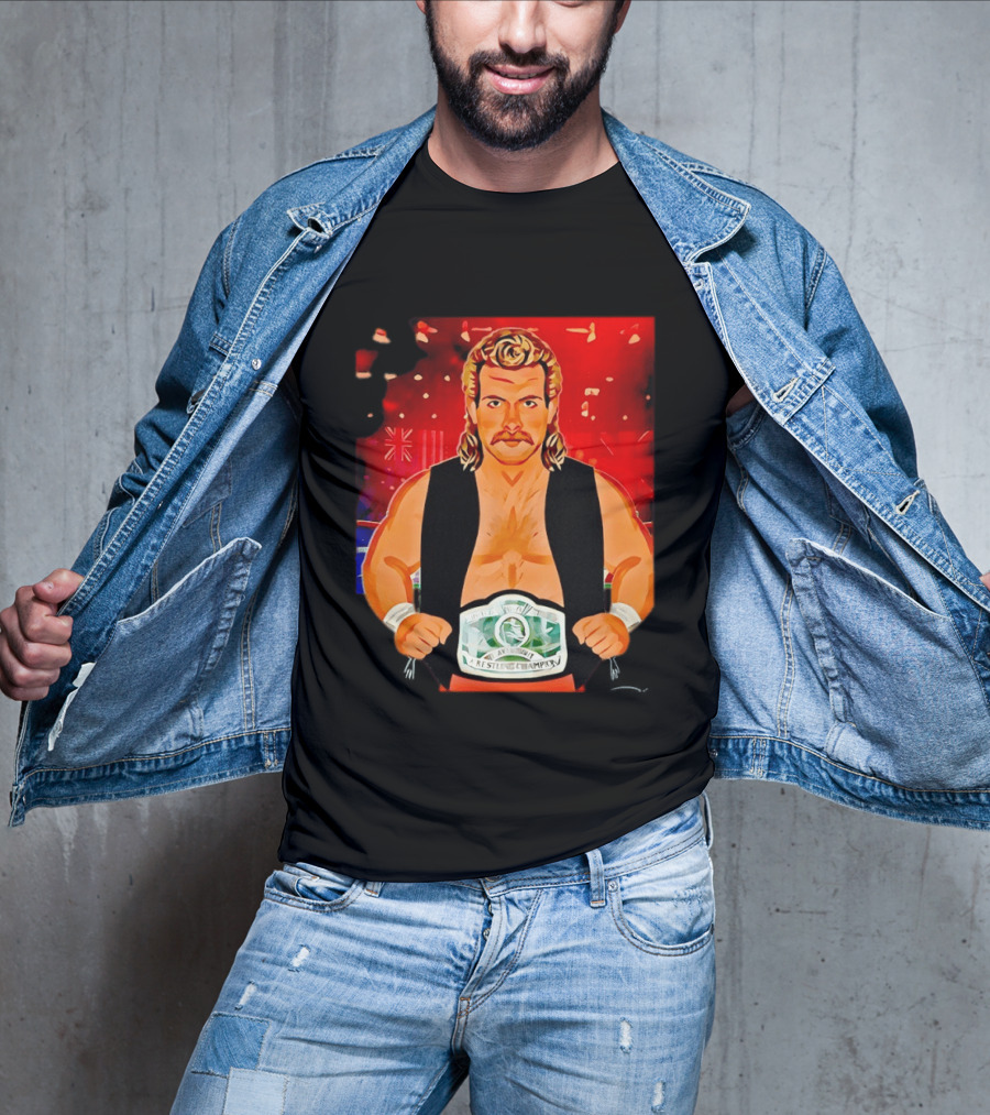 Magnum TA Wrestling Champion Belt T-Shirt