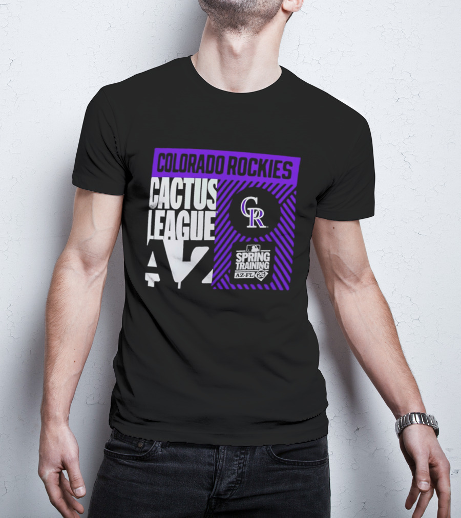 Colorado Rockies Cactus League 2026 Spring Training T-Shirt