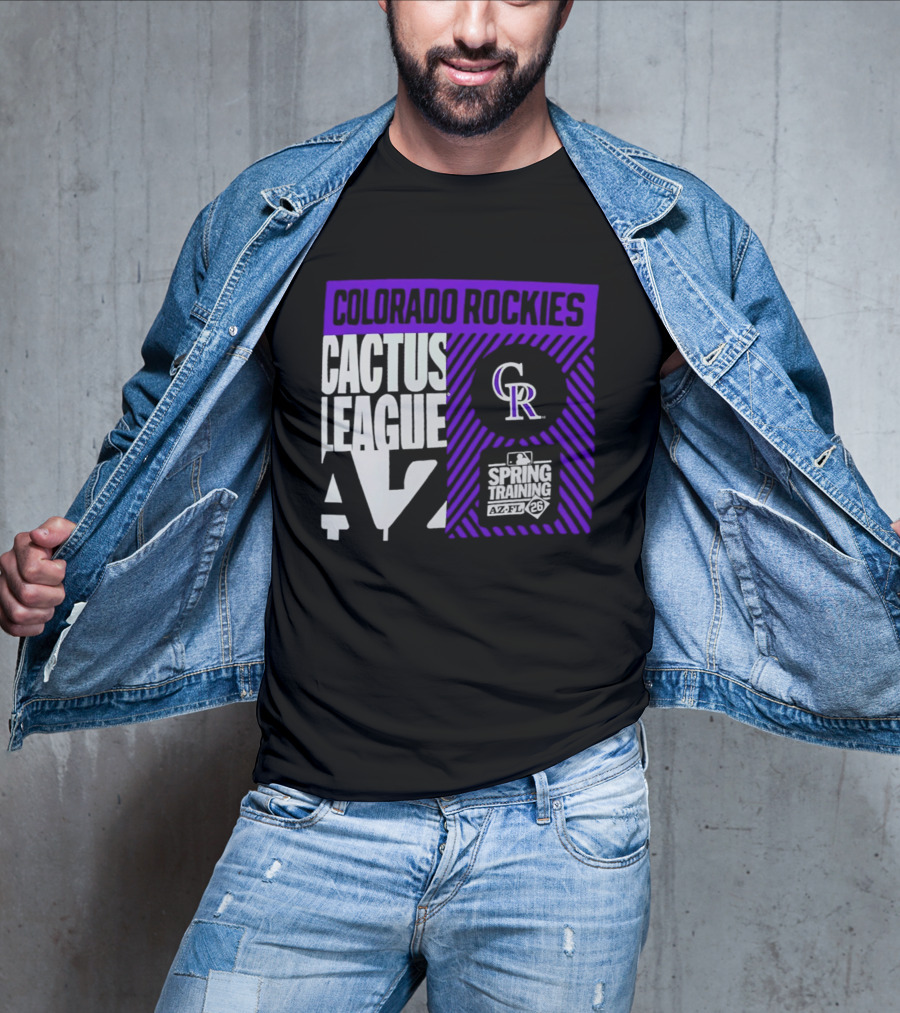 Colorado Rockies Cactus League 2026 Spring Training T-Shirt