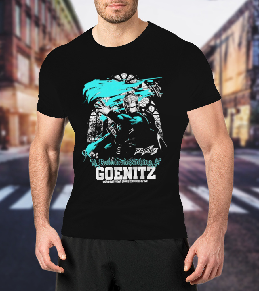 Goenitz Returns To Battle The King Of Fighters XV T-Shirt