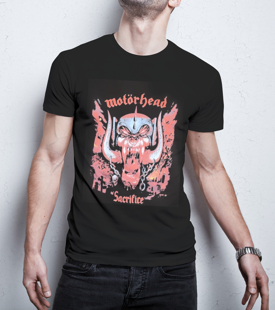 Motorhead Sacrifice Skull T-Shirt