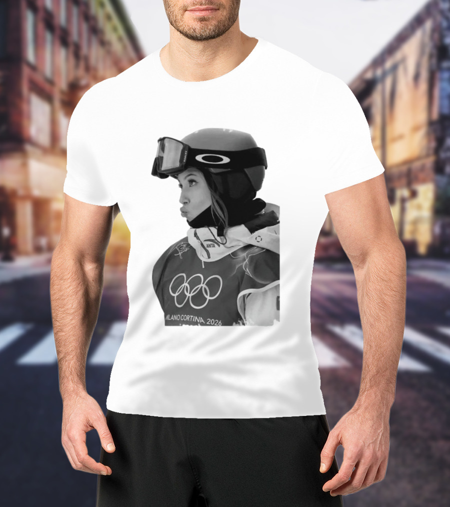 Eileen Gu Olympic Freestyle Skiing Milano Cortina 2026 T-Shirt