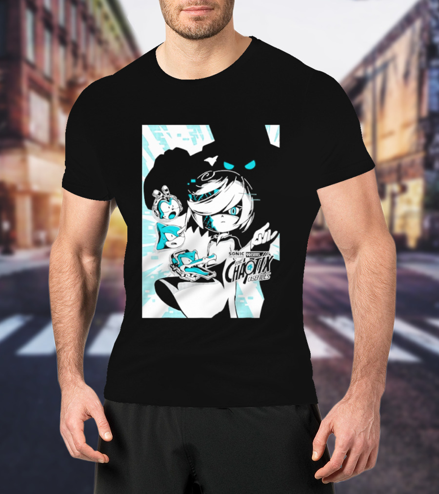 The Hedgehog The Chaotix Casefiles Ep 6 Episode Art Villain T-Shirt