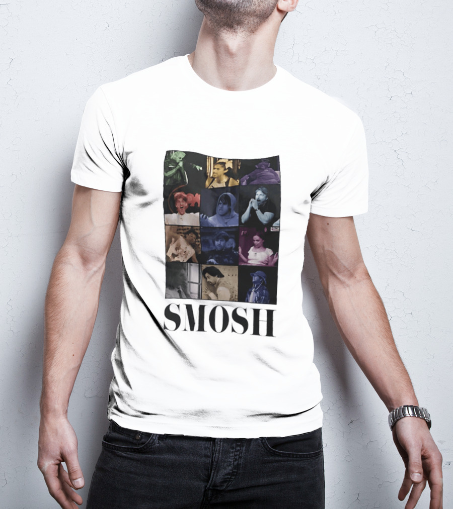 Smosh The Era Tour Collage Of Iconic Moments And Characters T-Shirt