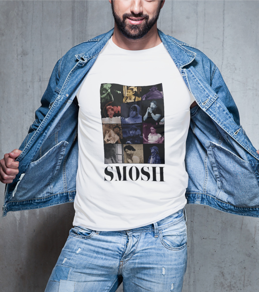 Smosh The Era Tour Collage Of Iconic Moments And Characters T-Shirt