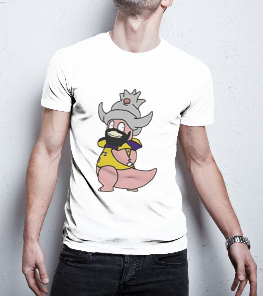 Slowking James LeBron James Los Angeles Lakers Crossover Basketball Pokémon Fusion T-Shirt