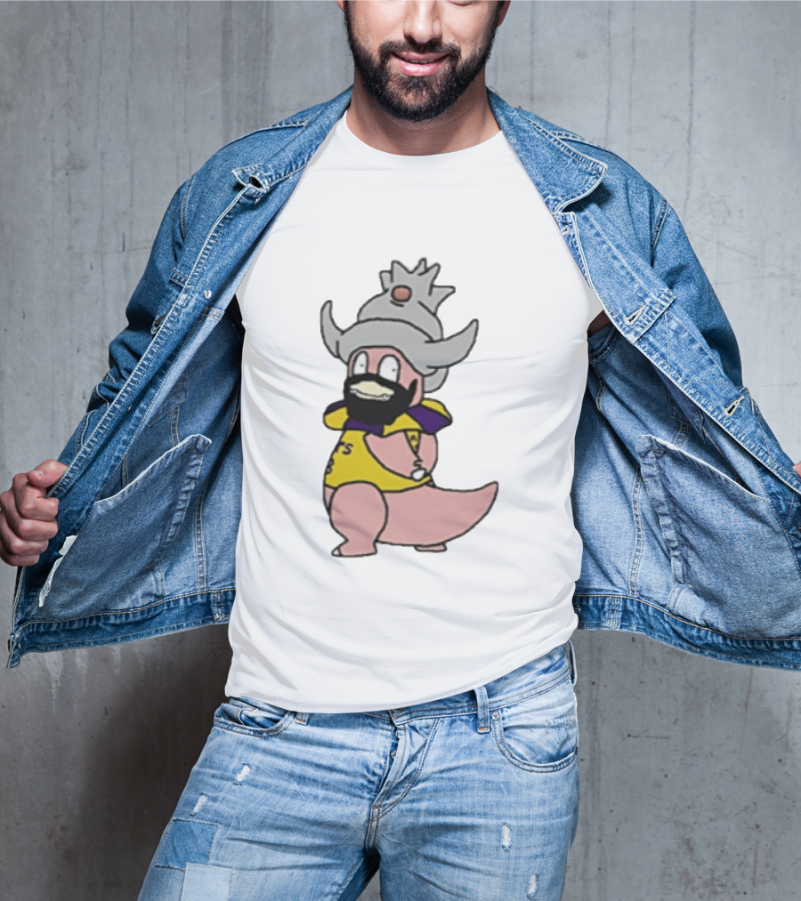 Slowking James LeBron James Los Angeles Lakers Crossover Basketball Pokémon Fusion T-Shirt