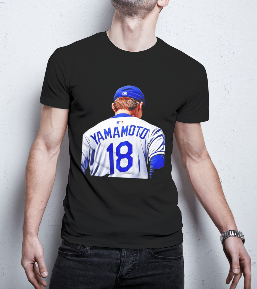 Yamamoto 18 Los Angeles Dodgers Baseball Jersey T-Shirt
