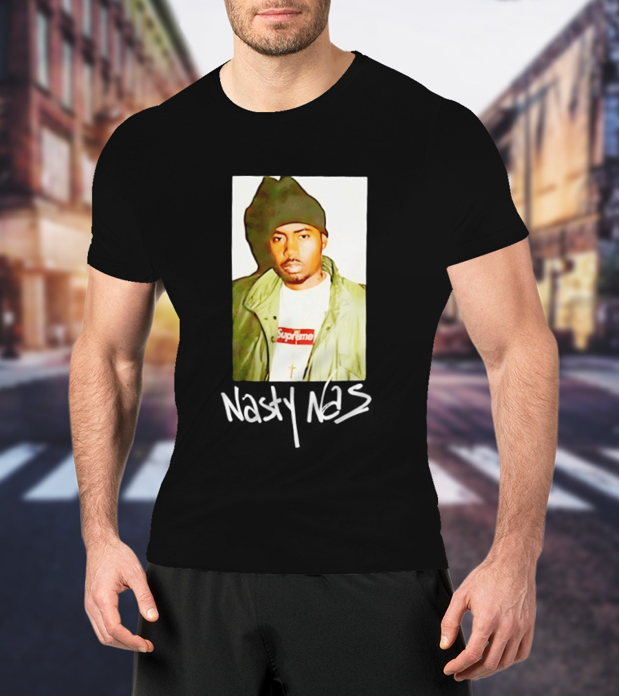 Nasty Nas Supreme Photo T-Shirt