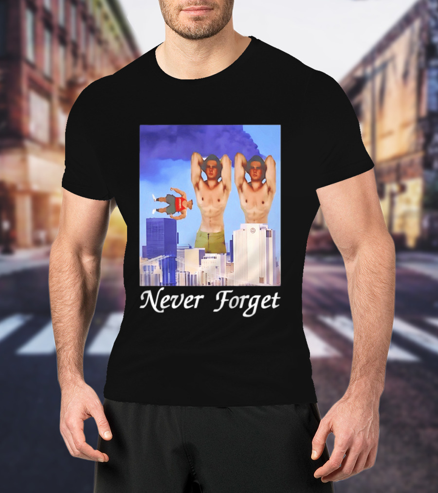 Never Forget When Clav Got Mogged By ASU Frat Leader Giants In Cityscape T-Shirt