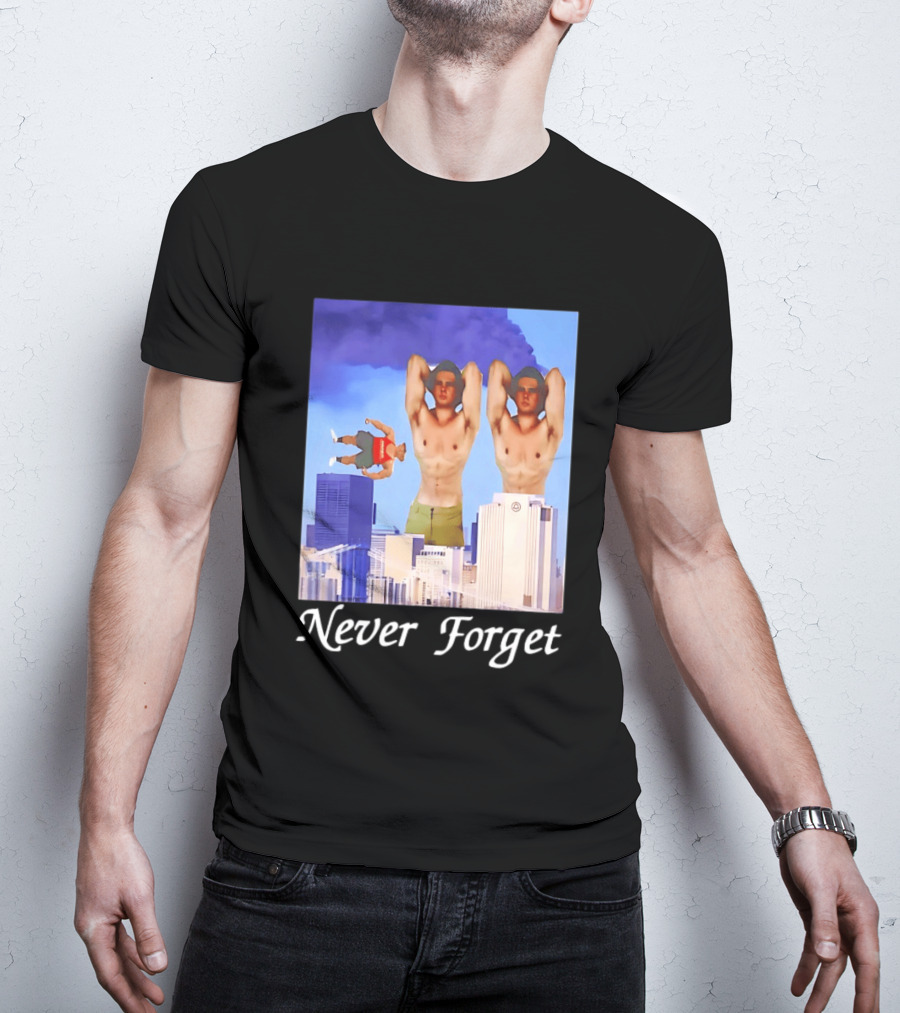 Never Forget When Clav Got Mogged By ASU Frat Leader Giants In Cityscape T-Shirt