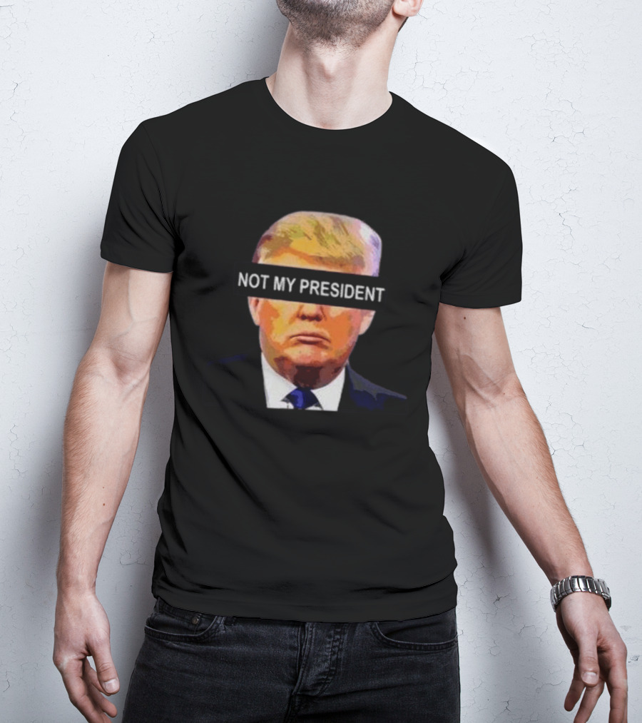 Bad Bunny Not My President Trump Parody Political T-Shirt