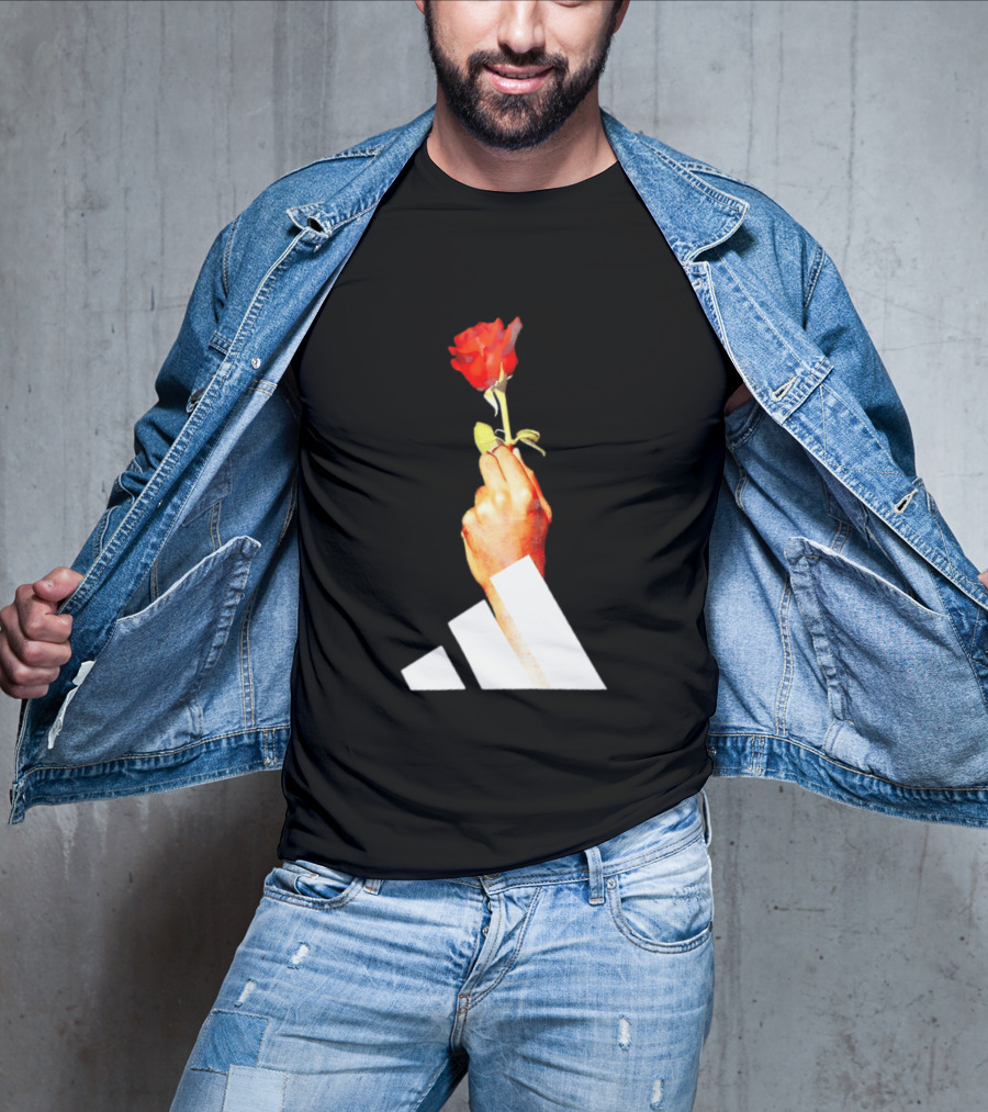 Derrick Rose Chicago Bulls Adidas Rose Hand T-Shirt