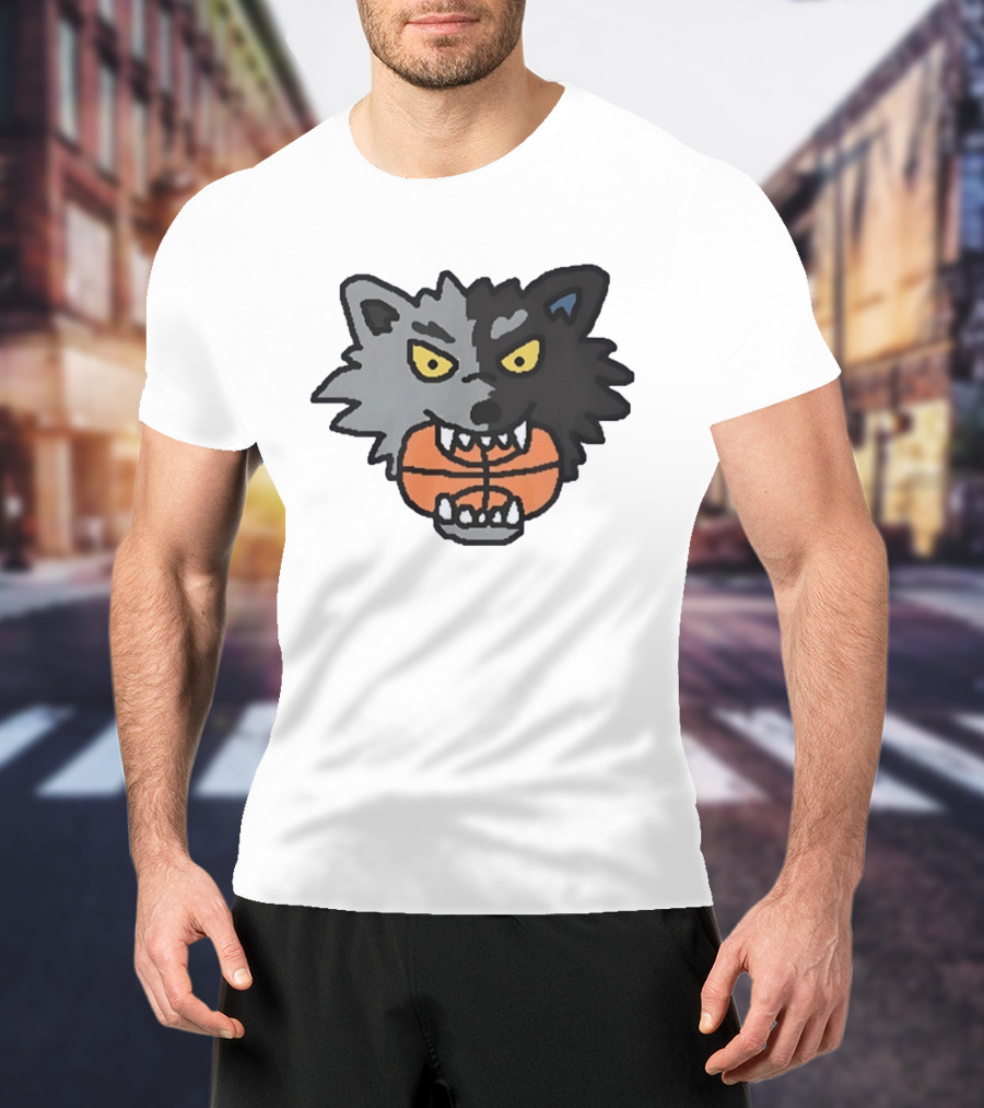 Minnesota Timberwolves Wolf Basketball Fan T-Shirt