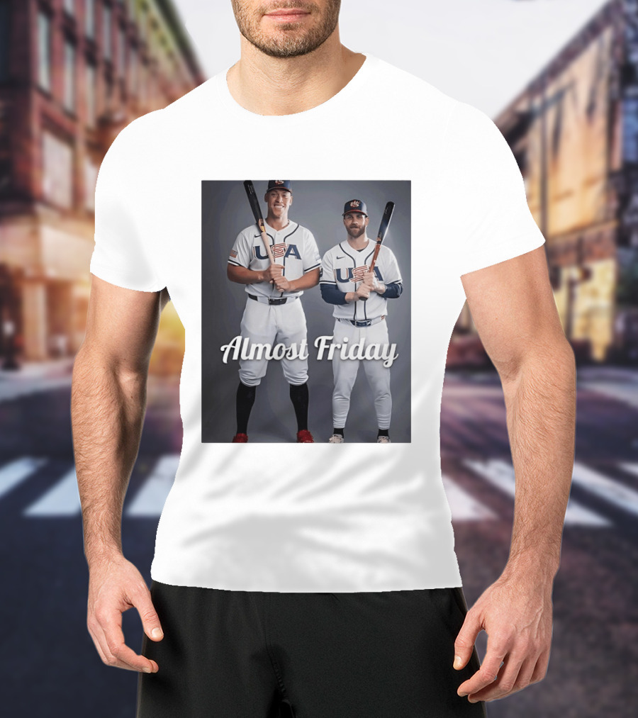 Judge Harper USA Baseball Almost Friday T-Shirt