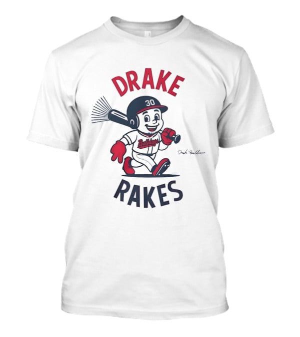 Drake Rakes Bulldogs Baseball Atlanta Braves Drake Baldwin T-Shirt