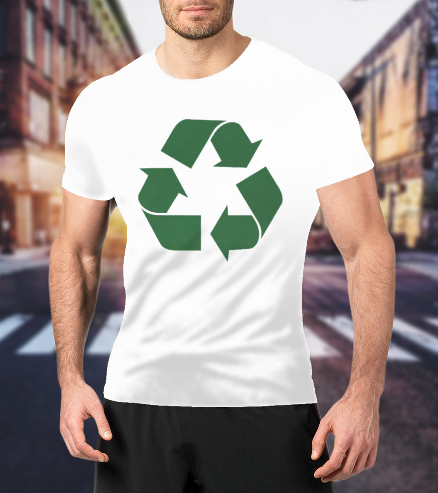 Sam Witwicky Recycle Symbol Eco Friendly Reminder T-Shirt
